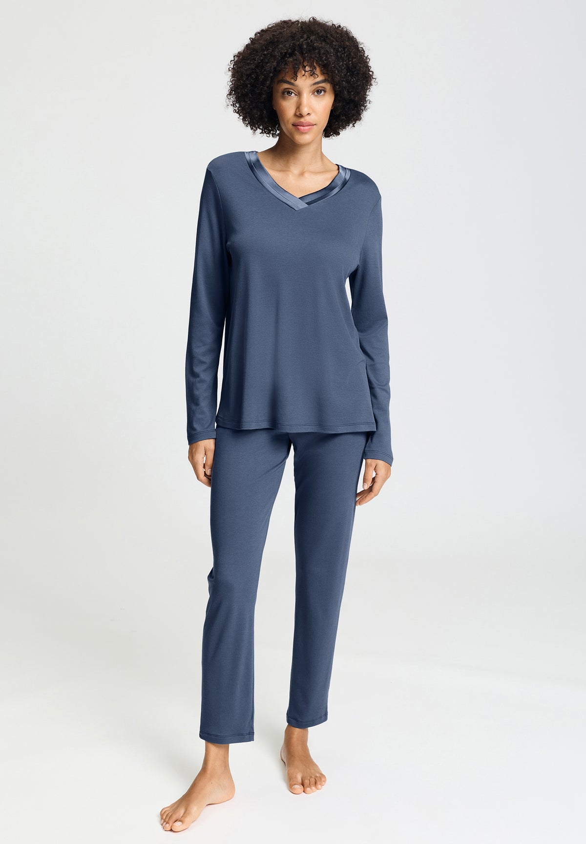 Tyra L/Slv Pajama | Vintage Indigo 74696-2617
