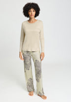 Tania L/Slv Shirt | Creamy Silk 74698-2817