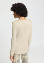 Tania L/Slv Shirt | Creamy Silk 74698-2817