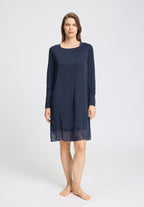 Azelia L/Slv Gown 100cm | Deep Navy 74703-1610
