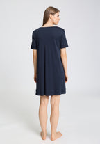 Pilar S/Slv Gown 95cm | Deep Navy 74706-1610