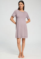 Pilar S/Slv Gown 95cm | Stormy Rose 74706-2467