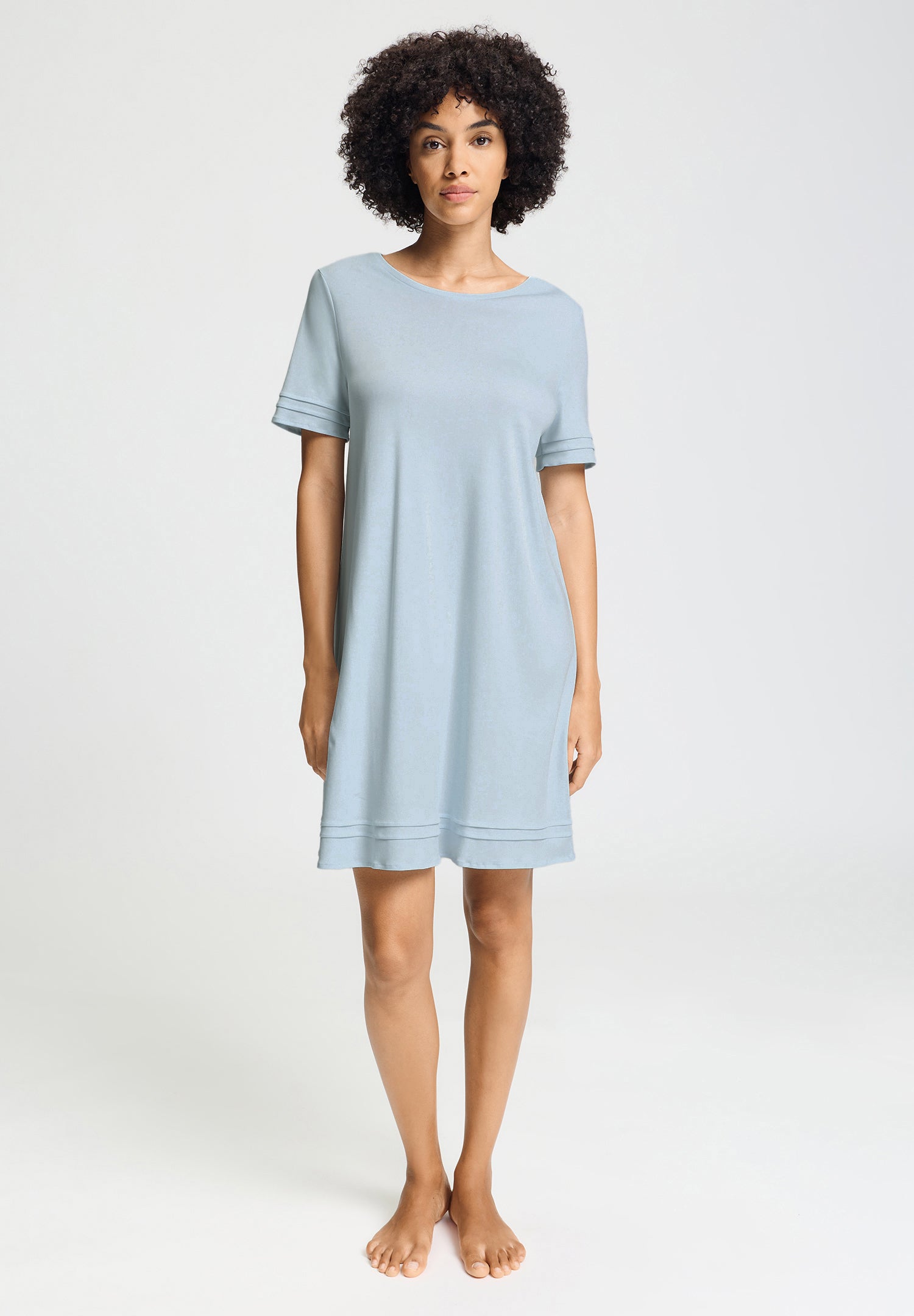 Pilar S/Slv Gown 95cm | Pastel Sky 74706-2582