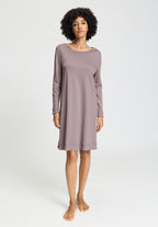 Pilar L/Slv Gown 100cm | Stormy Rose 74707-2467
