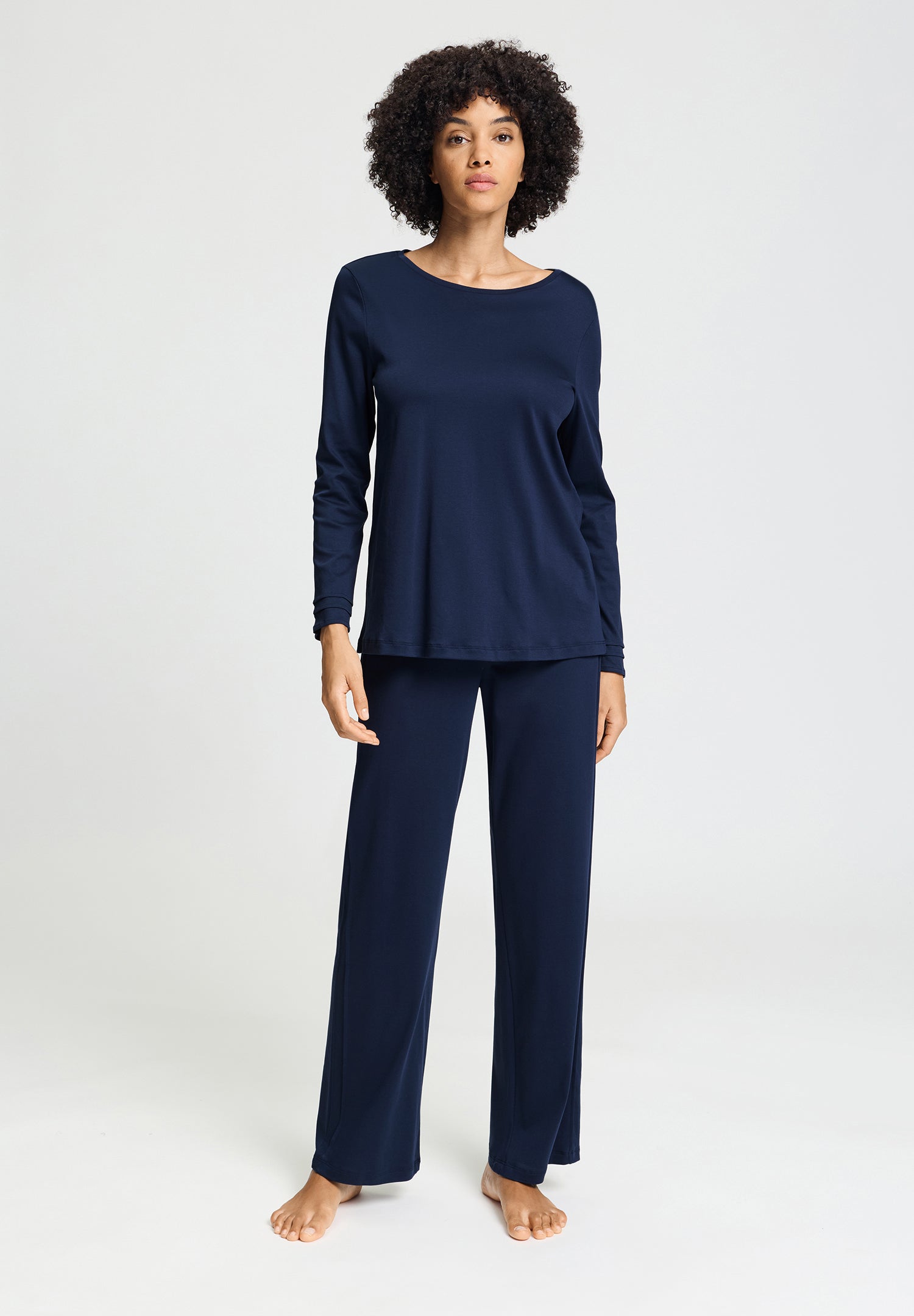 Pilar L/Slv Pajama | Deep Navy 74708-1610