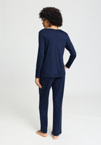 Pilar L/Slv Pajama | Deep Navy 74708-1610