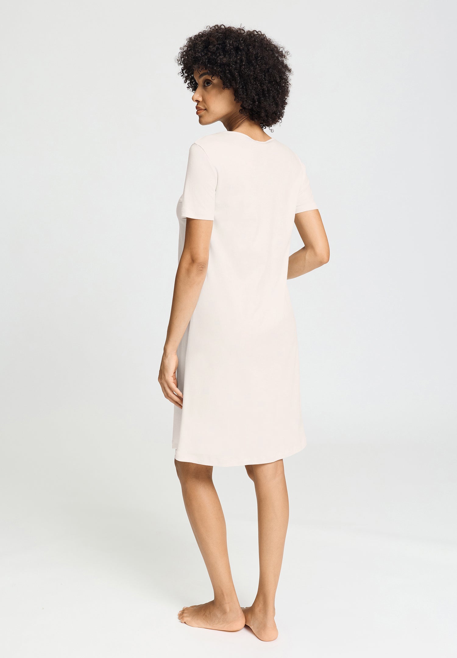Rosaria S/Slv Gown 100cm | Off White 74711-102
