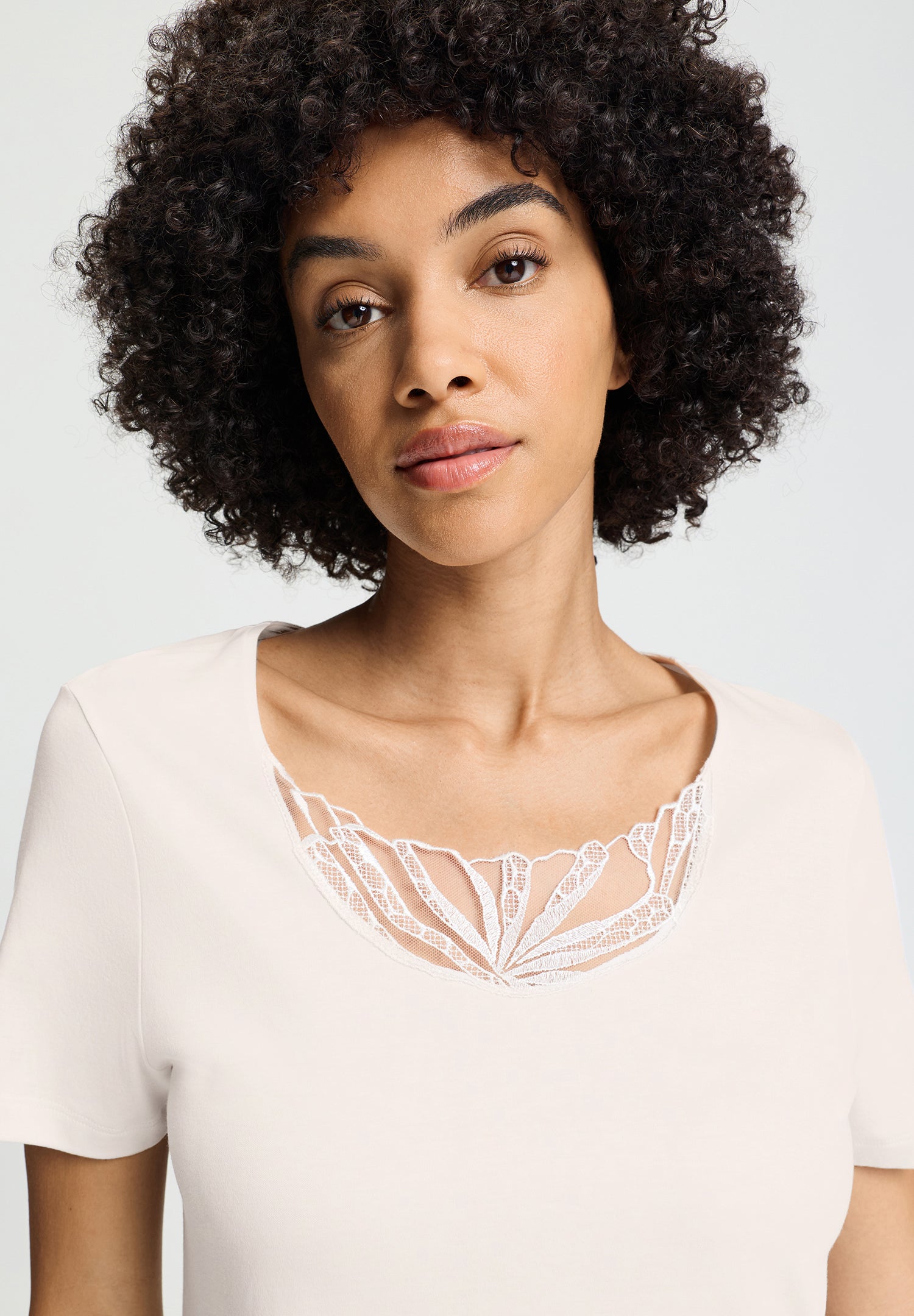 Rosaria S/Slv Gown 100cm | Off White 74711-102
