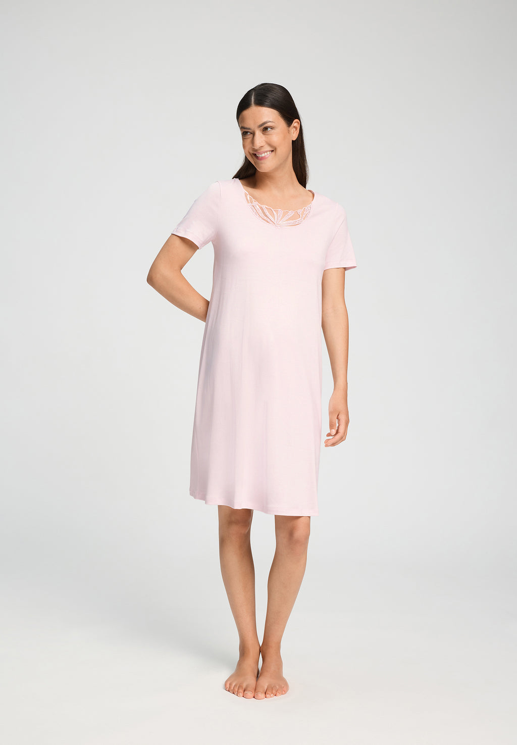 Rosaria S/Slv Gown 100cm | Rose Bath 74711-2315