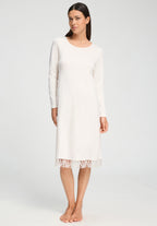 Rosaria L/Slv Gown 110cm | Off White 74712-102