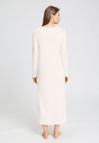 Rosaria L/Slv Gown 130cm | Off White 74713-102