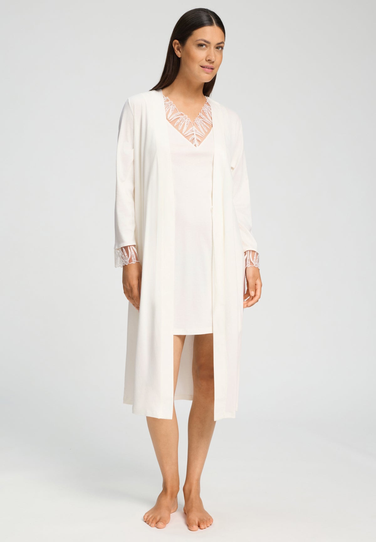 Rosaria Robe 115cm | Off White 74715-102