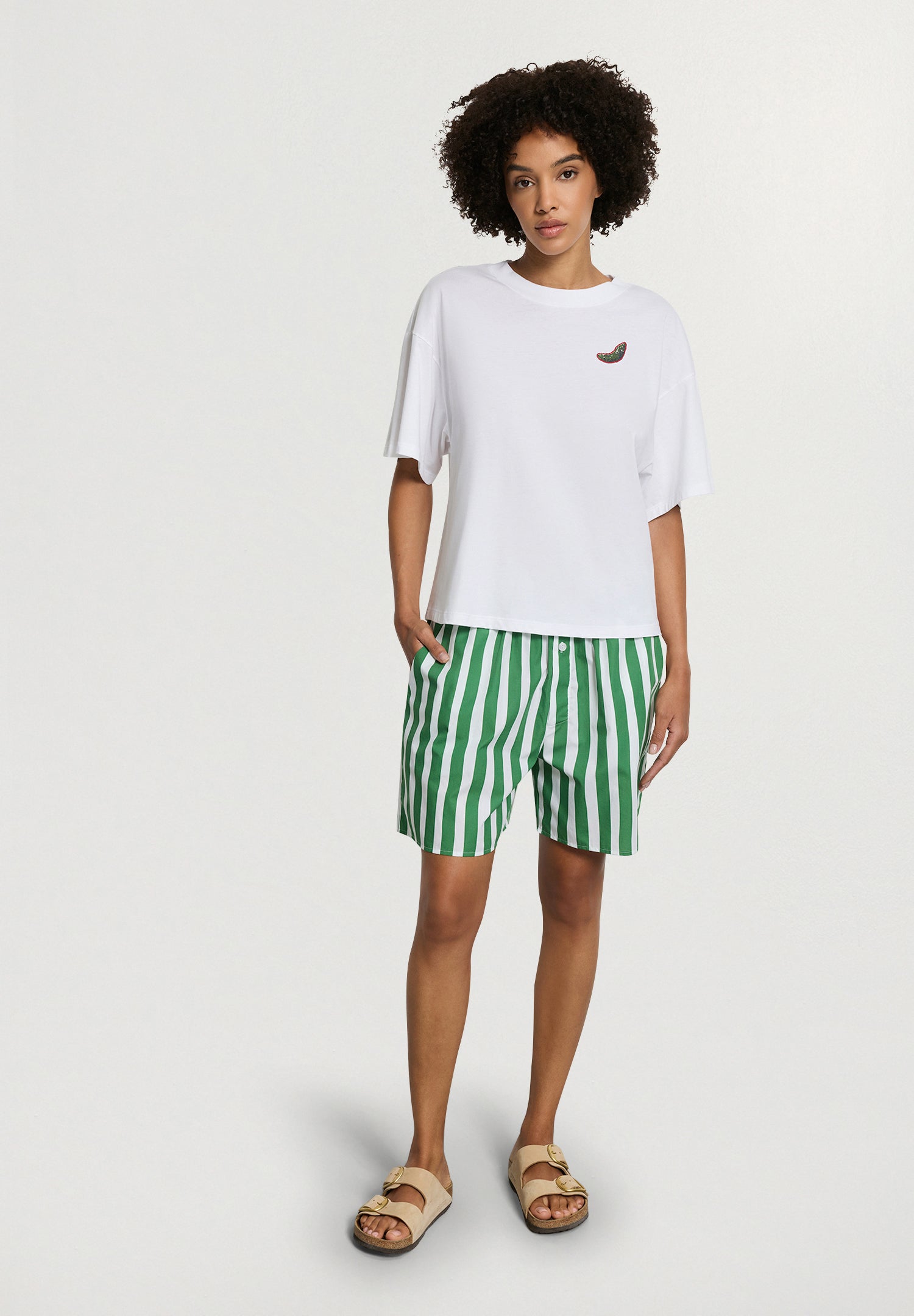 Charlotte Adam S/Slv Shirt | White 74716-101