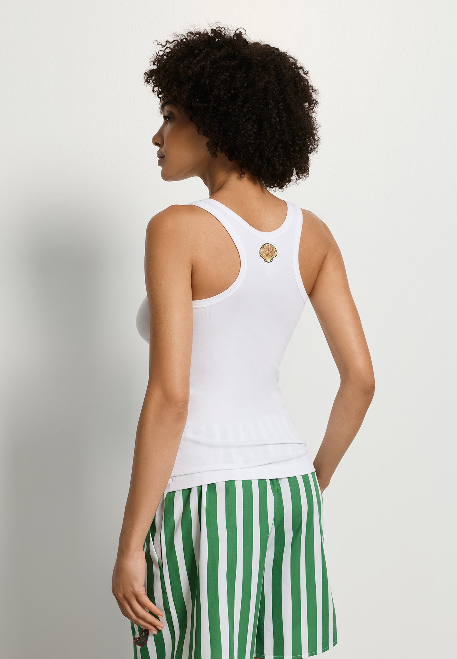 Charlotte Adam Tank Top | White 74717-101