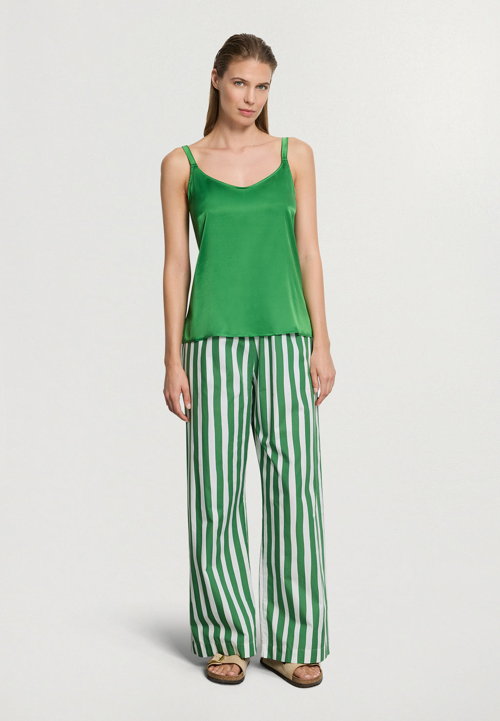 Charlotte Adam Spaghetti Top | Branch Green 74721-2726