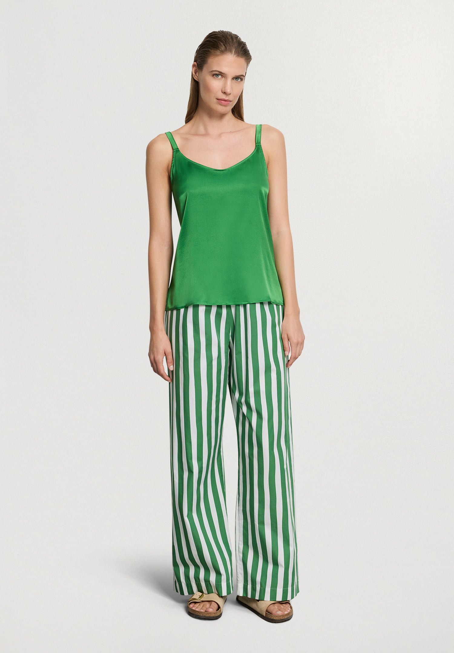 Charlotte Adam Spaghetti Top | Branch Green 74721-2726