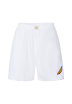 Charlotte Adam x HANRO Cotton Woven Shorts | White 74723-101