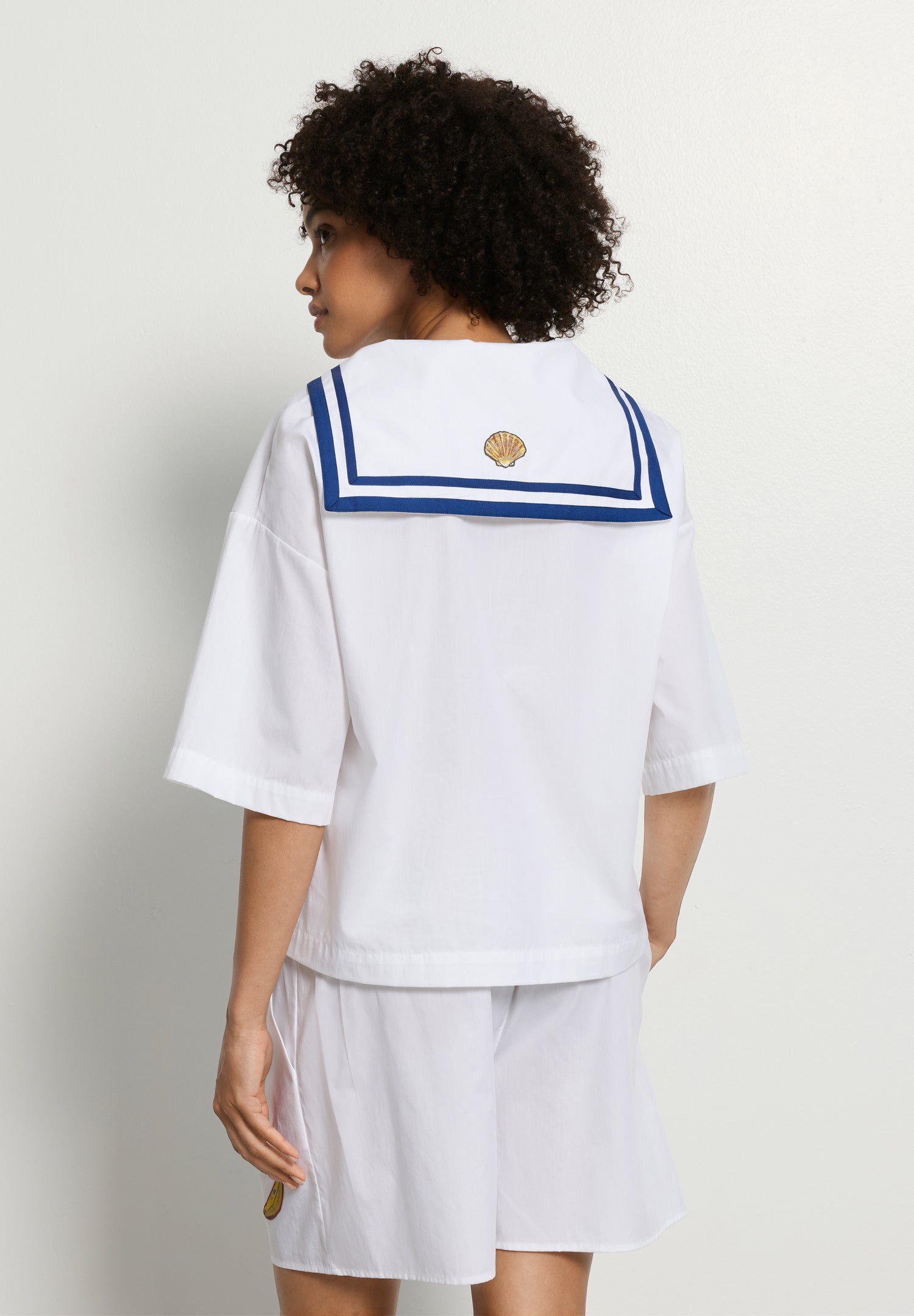 Charlotte Adam S/Slv Shirt | White 74724-101