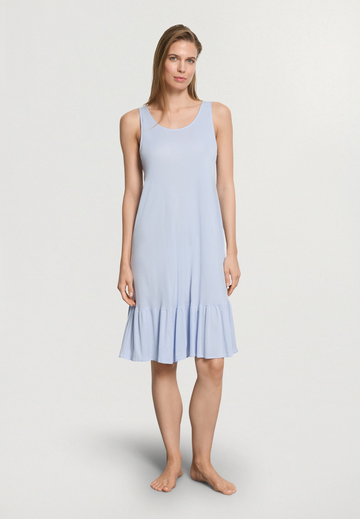 Isabella Sleeveless Nightdress 100cm | Blue Dove 74725-2581