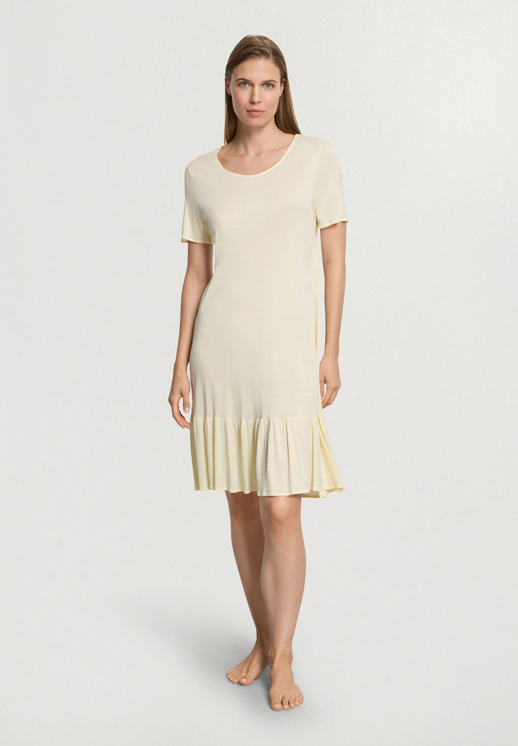 Isabella S/Slv Nightdress 100cm | Lemon Cake 74726-2217