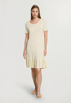 Isabella S/Slv Nightdress 100cm | Lemon Cake 74726-2217