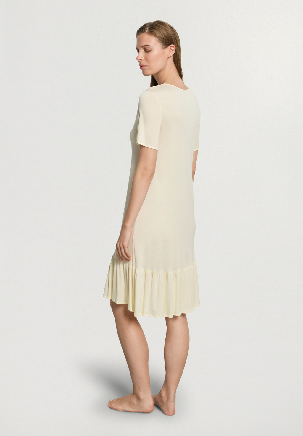 Isabella S/Slv Nightdress 100cm | Lemon Cake 74726-2217