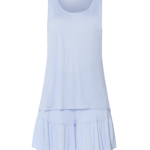 Isabella Sleeveless Short Pyjama | Blue Dove 74727-2581