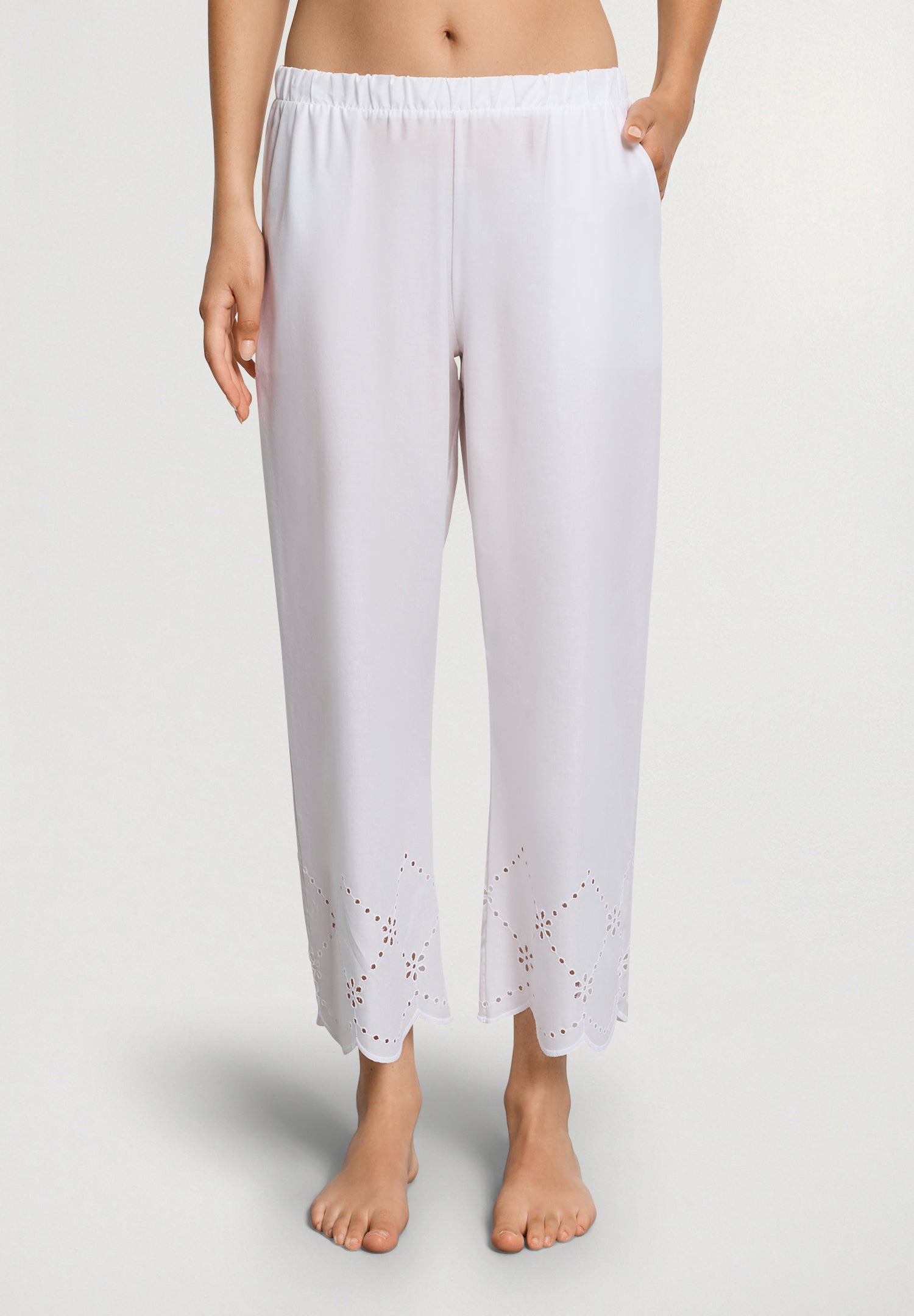 Lumi Crop Pants 7/8 | White 74731-101