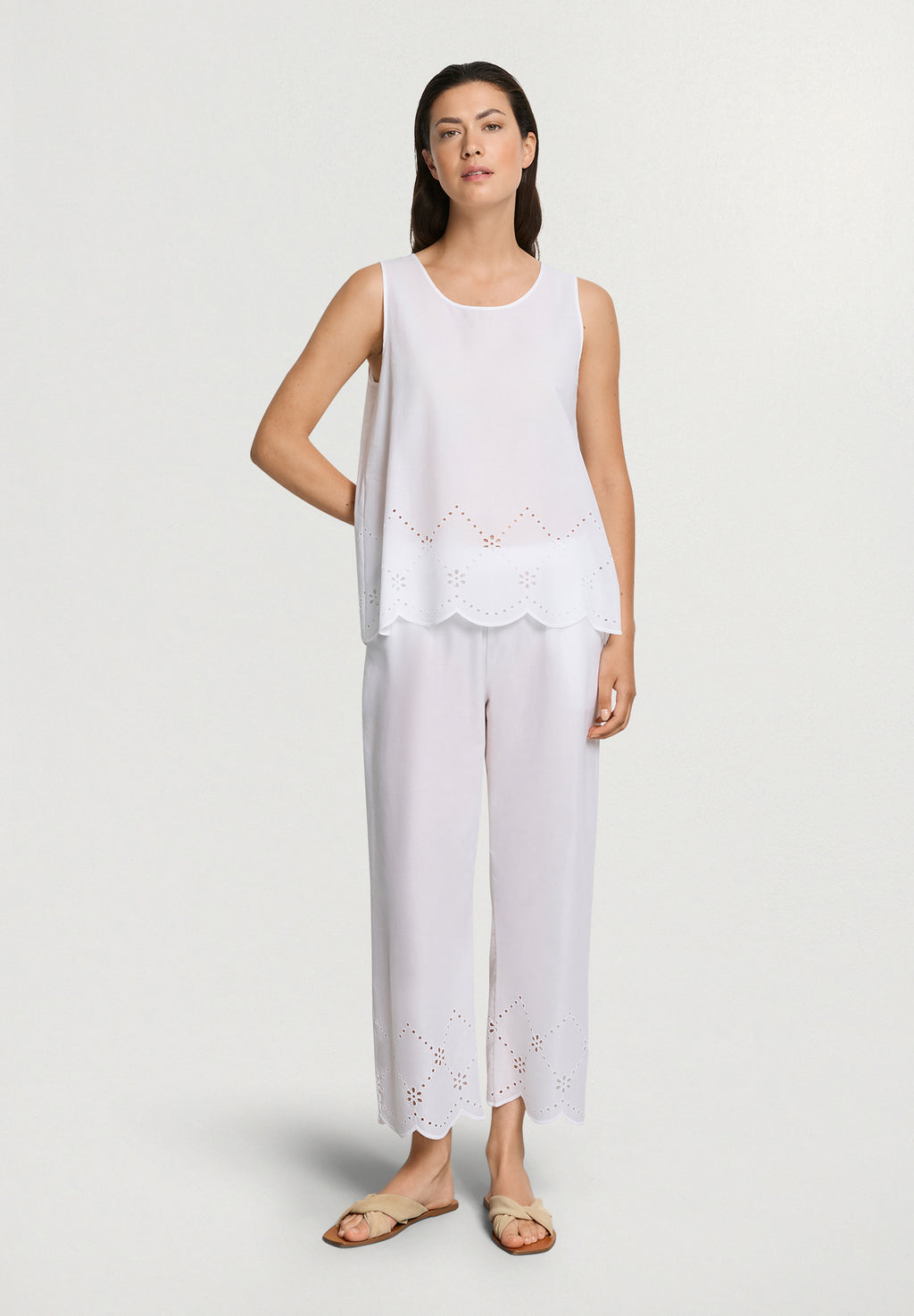 Lumi Crop Pants 7/8 | White 74731-101