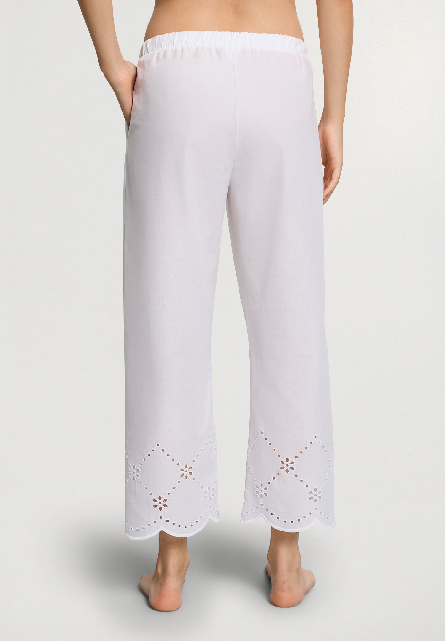 Lumi Crop Pants 7/8 | White 74731-101
