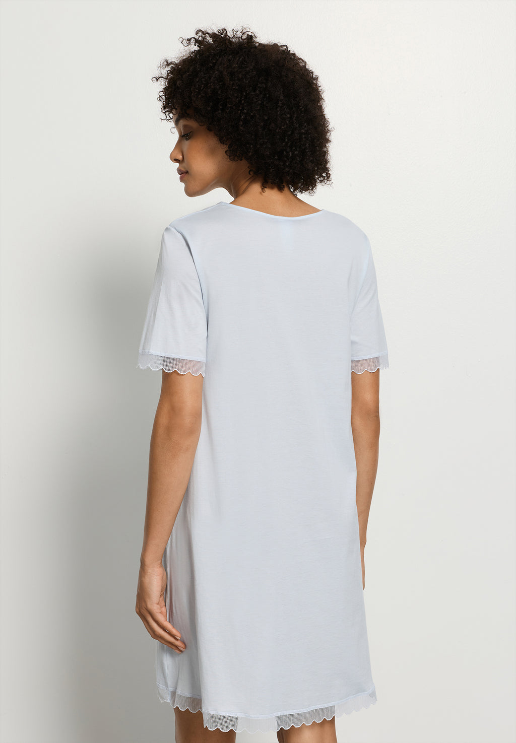 Inaya S/Slv Nightdress 90cm | Watery Blue 74736-2244