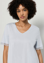 Inaya S/Slv Nightdress 90cm | Watery Blue 74736-2244