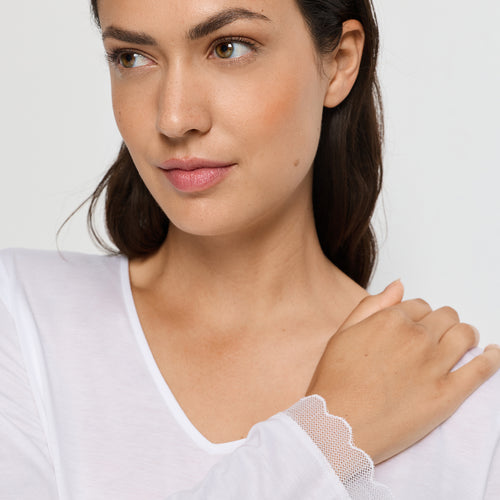 Inaya L/Slv Nightdress 95cm | White 74737-101