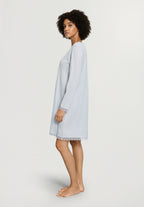 Inaya L/Slv Nightdress 95cm | Watery Blue 74737-2244