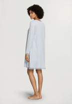 Inaya L/Slv Nightdress 95cm | Watery Blue 74737-2244
