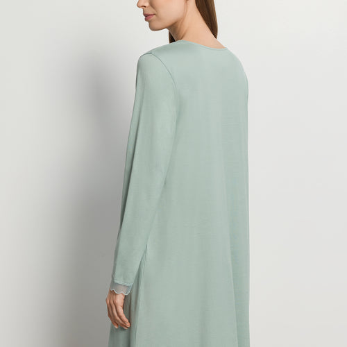 Inaya L/Slv Nightdress 95cm | Dark Seafoam 74737-2733
