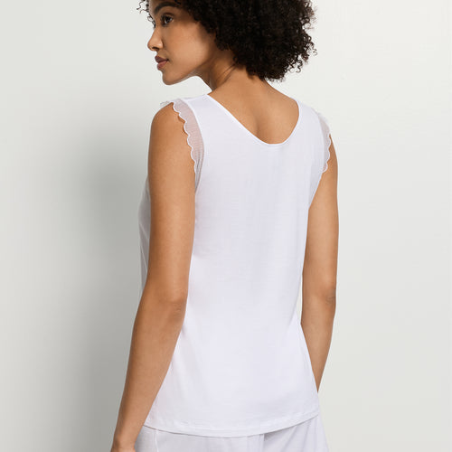 Inaya Sleeveless Short Pyjama | White 74738-101
