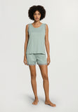 Inaya Sleeveless Short Pyjama | Dark Seafoam 74738-2733