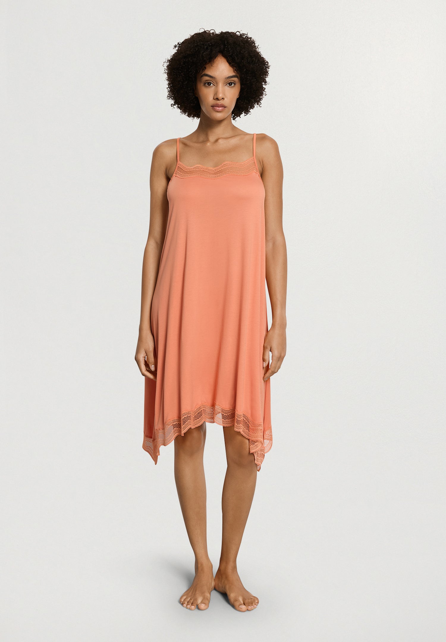 Cira Spaghetti Dress 95cm | Light Carnelian 74741-2288