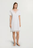 Cira S/Slv Nightdress 95cm | Off White 74742-102