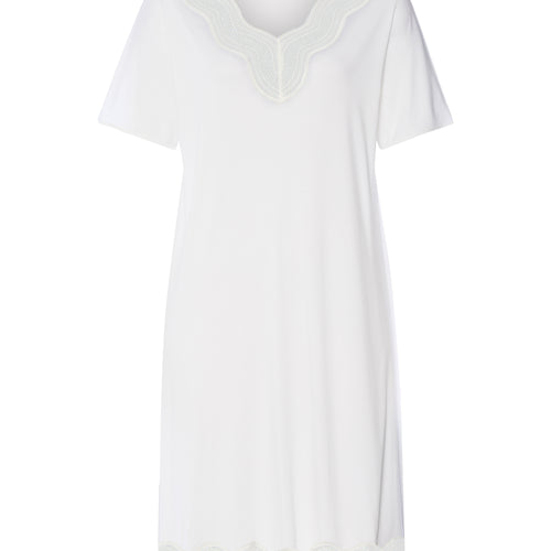Cira S/Slv Nightdress 95cm | Off White 74742-102