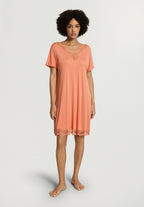 Cira S/Slv Nightdress 95cm | Light Carnelian 74742-2288