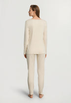 Belen L/Slv Pajama | Summer Sand 74748-2811