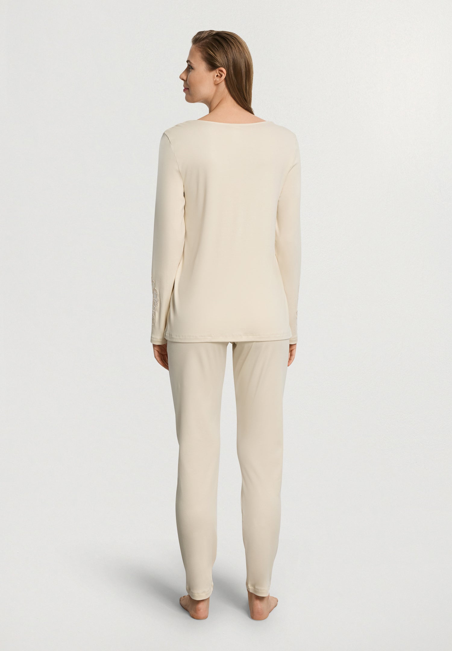 Belen L/Slv Pajama | Summer Sand 74748-2811