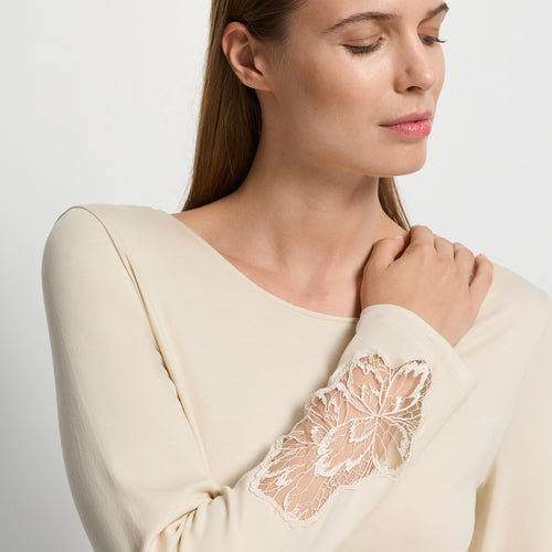 Belen L/Slv Pajama | Summer Sand 74748-2811