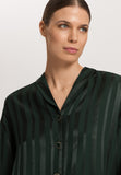 Indra Jacquard Stripe Shirt | Dark Malachite 74758-2709