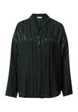 Indra Jacquard Stripe Shirt | Dark Malachite 74758-2709
