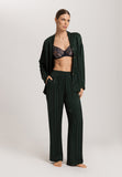 Indra Jacquard Stripe Pants | Dark Malachite 74759-2709