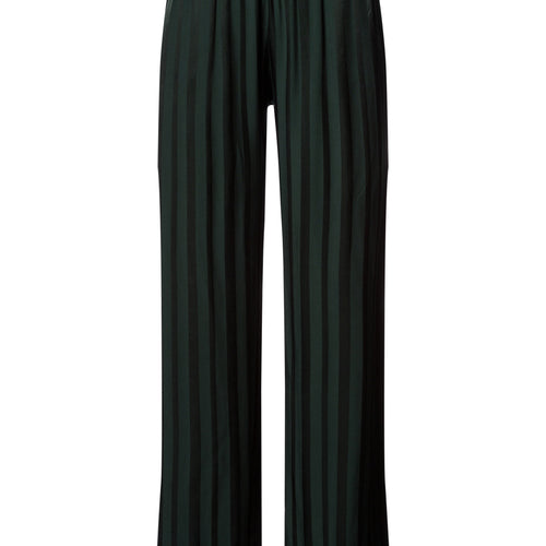 Indra Jacquard Stripe Pants | Dark Malachite 74759-2709