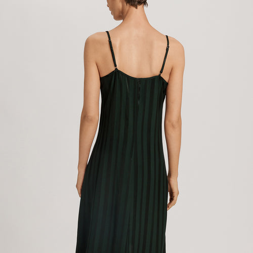 Indra Jacquard Stripe Chemise | Dark Malachite 74760-2709